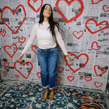 Janet High Rise Boyfriend-Cuffed Barrel Jeans - Dark