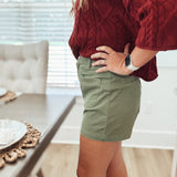 Nothing Better Short - Olive