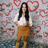 TJ | Campbell Skort - Cognac