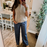 Never Meant To Brag Top - Taupe