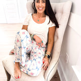 The Lacy Lounge Pant Blue