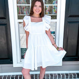 Wishful Thinking Dress - White