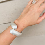 Wrap Around Me Bracelet- Silver