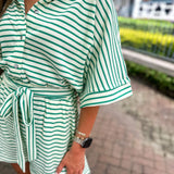 Here To Stay Romper - Green