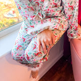 Santa Feather PJ Set - Final Sale