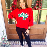 Millie Sweatshirt - Merry - Final Sale