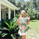 Queen Palm and Jaquar Dress