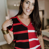 Hannah Sweater - Red