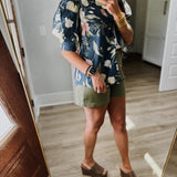 Moving Through My Mind Top - Teal