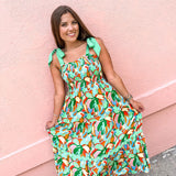 Trip To Paradise Dress - Green