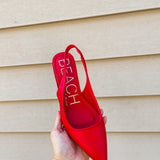 Grazia Heel - Red