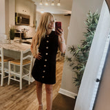 No Questions Asked Dress - Black