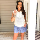 Simply Southern | Sweater Vest - Ivory