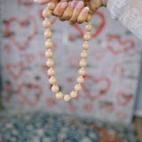 Beaded Together Necklace - Taupe