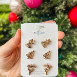 Jingle Bell Rock 3 Piece Earring Set - Final Sale