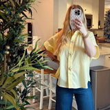 Starfish On The Beach Top - Yellow