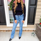 Judy Blue | Core Mid-Rise Bootcut Jean - Light Wash