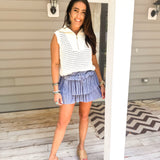 Simply Southern | Pleated Skirt - Stardust