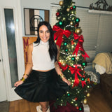 Hilty Mockneck Top - silver