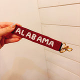 Beaded Alabama Keychain - Final Sale