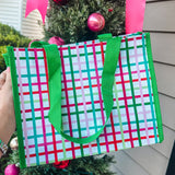 Medium Bag - Festive Plaid - Final Sale