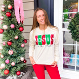 Jesus Is The Reason Glitter Tee