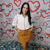 TJ | Campbell Skort - Cognac