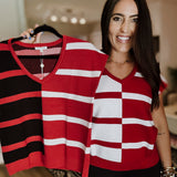 Hannah Sweater - Red