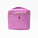 Mary Square | Ultraglam Pink Floral Block Cosmetic Bag