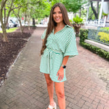 Here To Stay Romper - Green