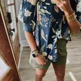 Moving Through My Mind Top - Teal