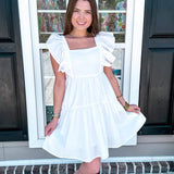 Wishful Thinking Dress - White