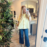 Starfish On The Beach Top - Yellow