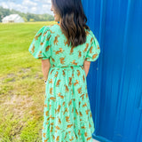 Wild Time Maxi Dress- Mint