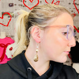 Shell Out Earring - Gold