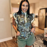 Hard On Me Top - Ash Brown