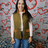 TJ | Victoria Vest - Olive