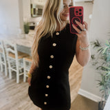 No Questions Asked Dress - Black