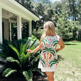 Queen Palm and Jaquar Dress