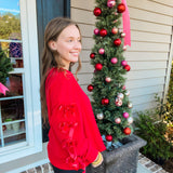 Festive Feels Sweater - Red