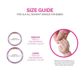 BuDhaGirl - Lila All Season Bangle - Babies