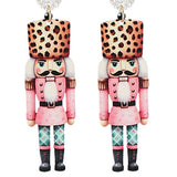 Leopard Nutcracker Earring - Final Sale