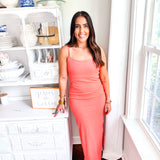Don't Miss It Dress Tangerine