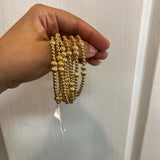 Water Resistant Beaded Textured Bracelets - Set of 6 - Final Sale
