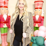 Chey Picked Her Blazer - Leopard