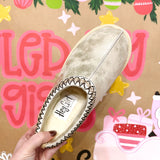 Pillow Talk Slipper - Washed Gold Metallic - FINAL SALE