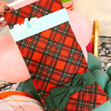 Christmas Plaid Tea Towel