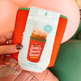 Santa's Favorite Teacher Iced Cup Coolie (Medium)