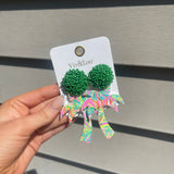 Let's Get Tropical Acrylic Palm Tree Earring