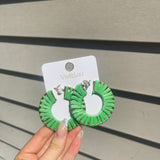 Georgia Earrings - Green